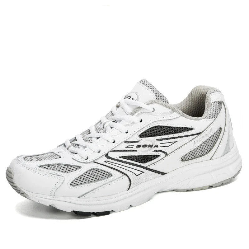 Damen-Laufschuhe Atmungsaktives Obermaterial Outdoor-Gehen Joggen Bequeme Sportschuhe Damen-Sneaker