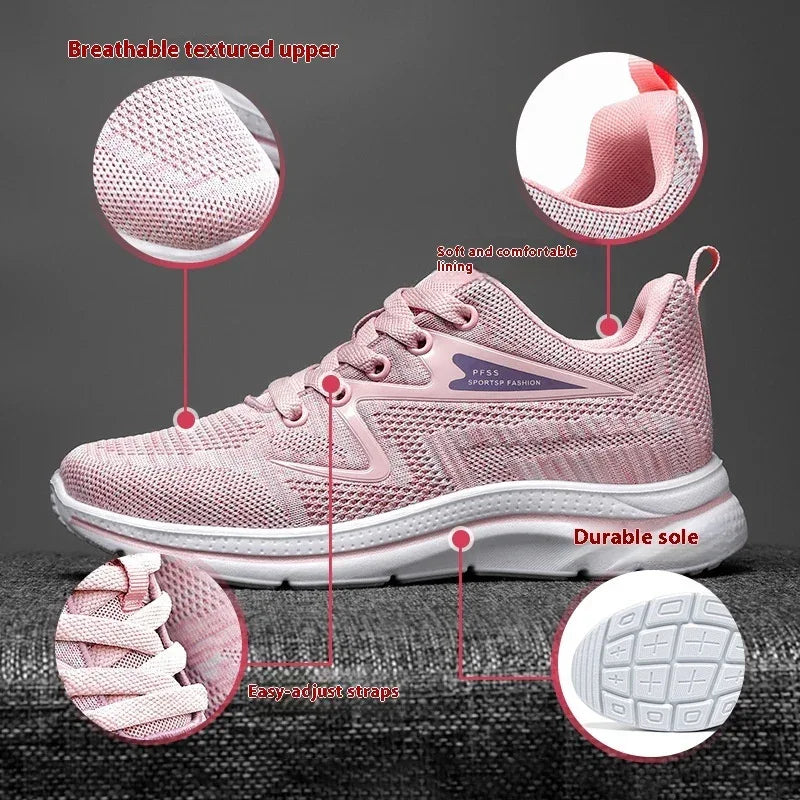 Damen weiche Outdoor-Sport-Laufschuhe