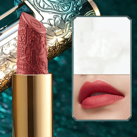Concentric Lock Lippenstift, geprägtes mattes Finish