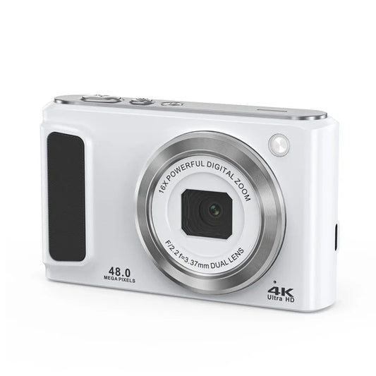 4K HD Digitalcamera mit Dual-Kamera (vorne und hinten)