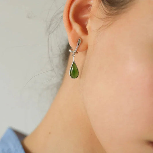 Damen Französische Leichte Luxus Ohrclips Ohrringe