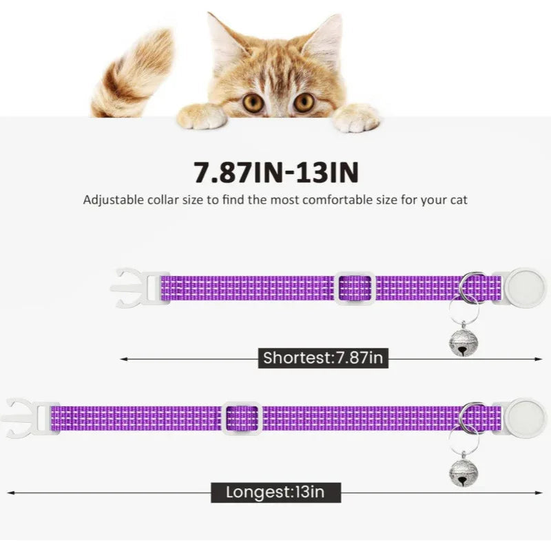 Comfortable Breathable Nylon Cat Collar Pet Products