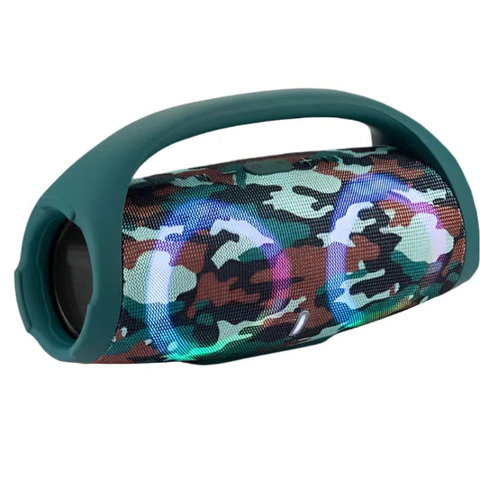 Bluetooth-Lautsprecher mit RGB-Farblichtern, tragbar und wasserdicht für draußen