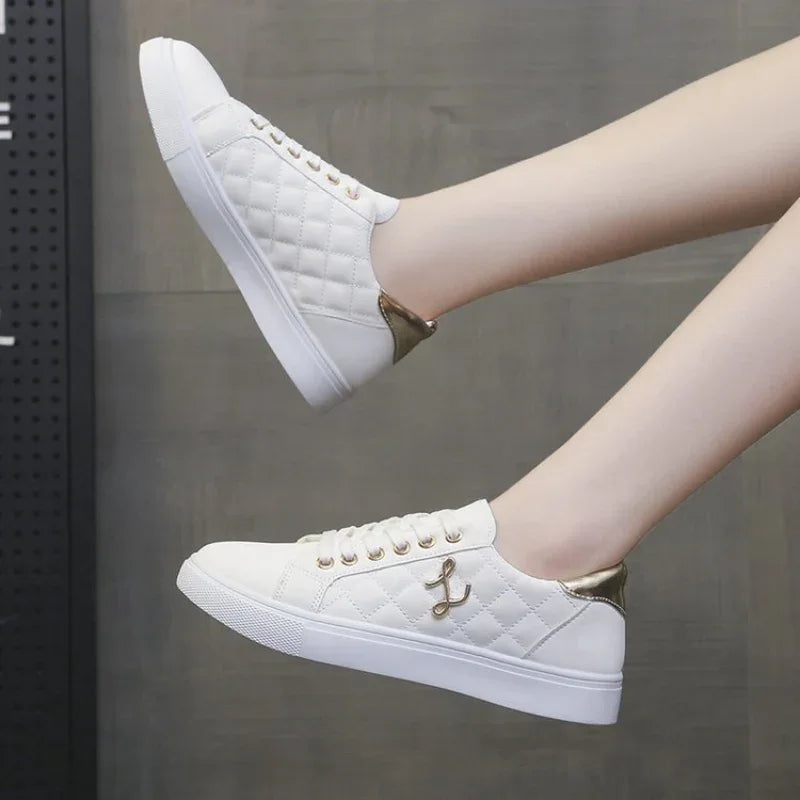 Atmungsaktive Sneaker, vielseitige, trendige sportliche Freizeitschuhe für Damen