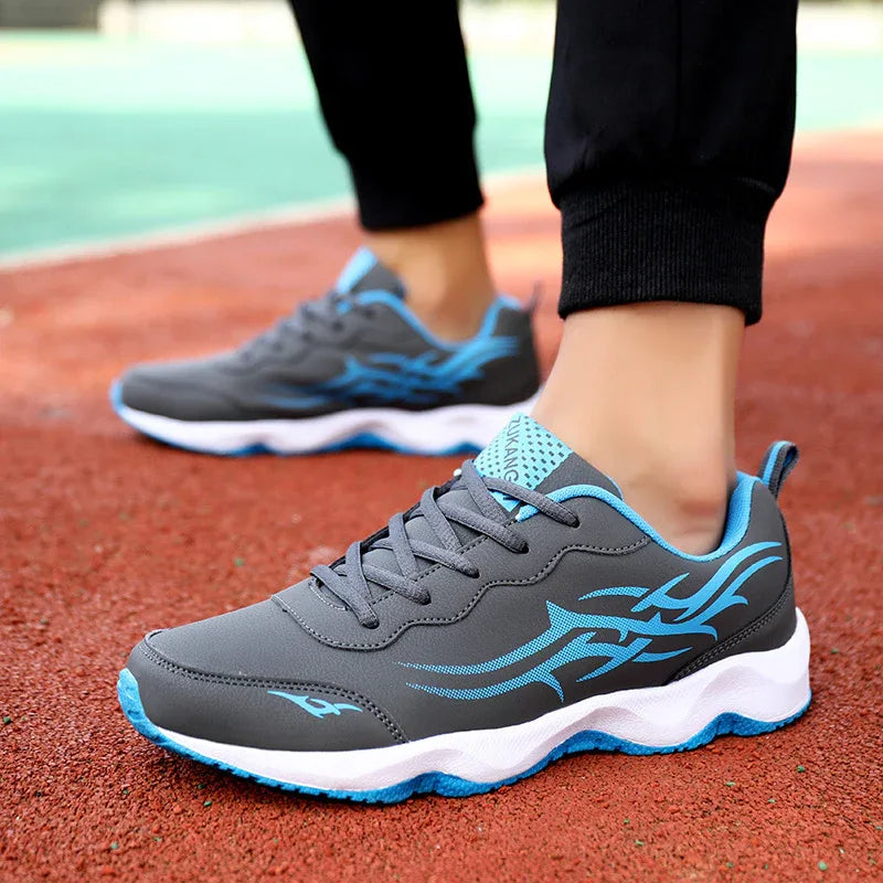 Leichte Fitness-Laufschuhe mit weicher Sohle für Herren