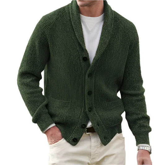 Sudadera de Algodón y Mezcla para Hombre de Corte Holgado con Botones