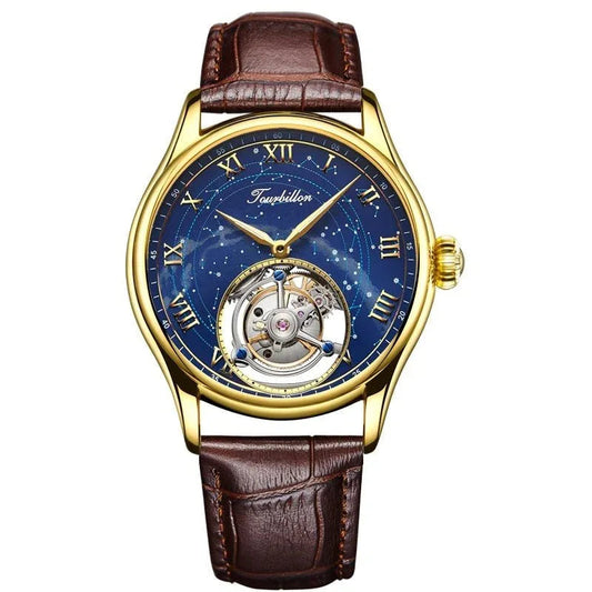 Herren-Tourbillon-Automatikuhr