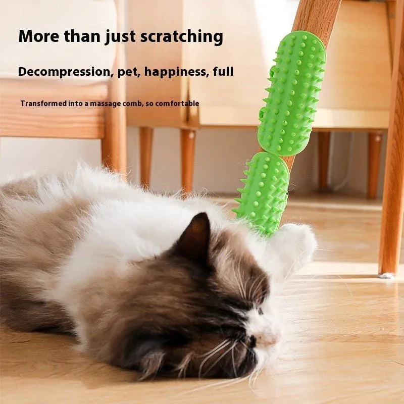 Kratzen Fellpflege Selbstreinigende Massage Katze Kätzchen Spielzeug
