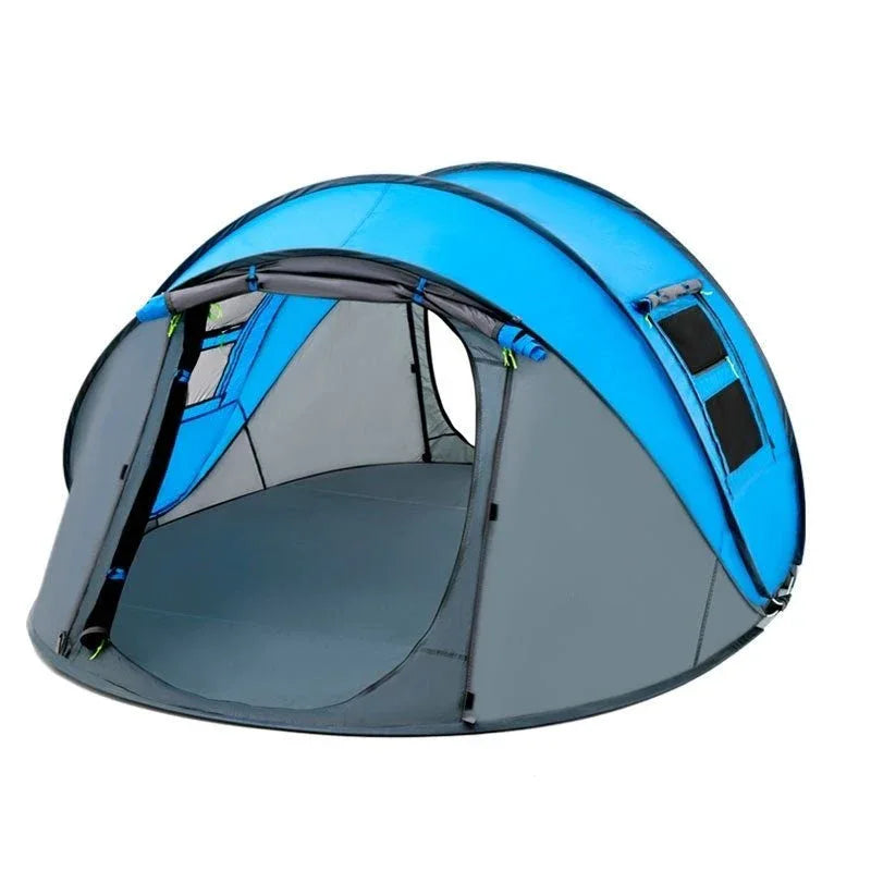 Einlagiges regendichtes, wasserdichtes Outdoor-Campingzelt mit schnellem Aufbau