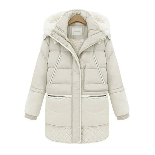 Damen elegante Jacke aus Lammwolle