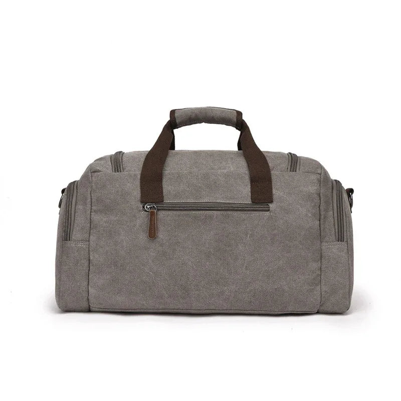 Retro Canvas Reise-Umhängetasche für Damen und Herren