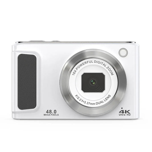 4K HD Digitalcamera mit Dual-Kamera (vorne und hinten)