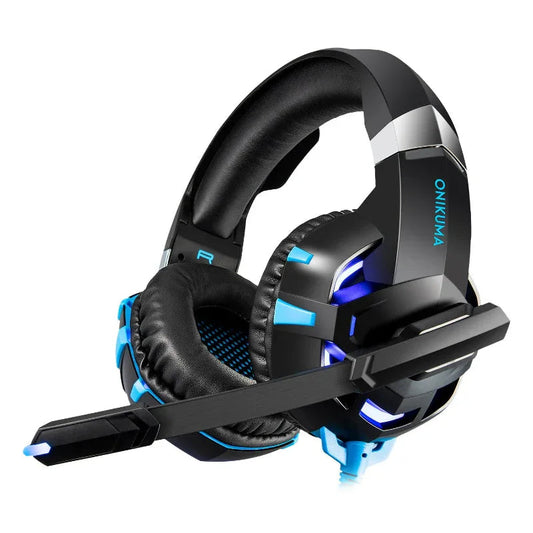 K2PRO Leuchtendes Gaming-Headset für PC Laptop Ps4 Xbox One Nintendo Switch mit Kabel