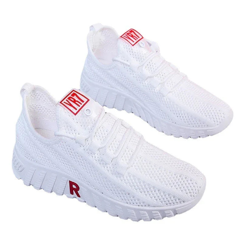 Damen Tennisschuhe Sport Walking Atmungsaktive Mesh Sneaker Leichte Sportschuhe Laufschuhe