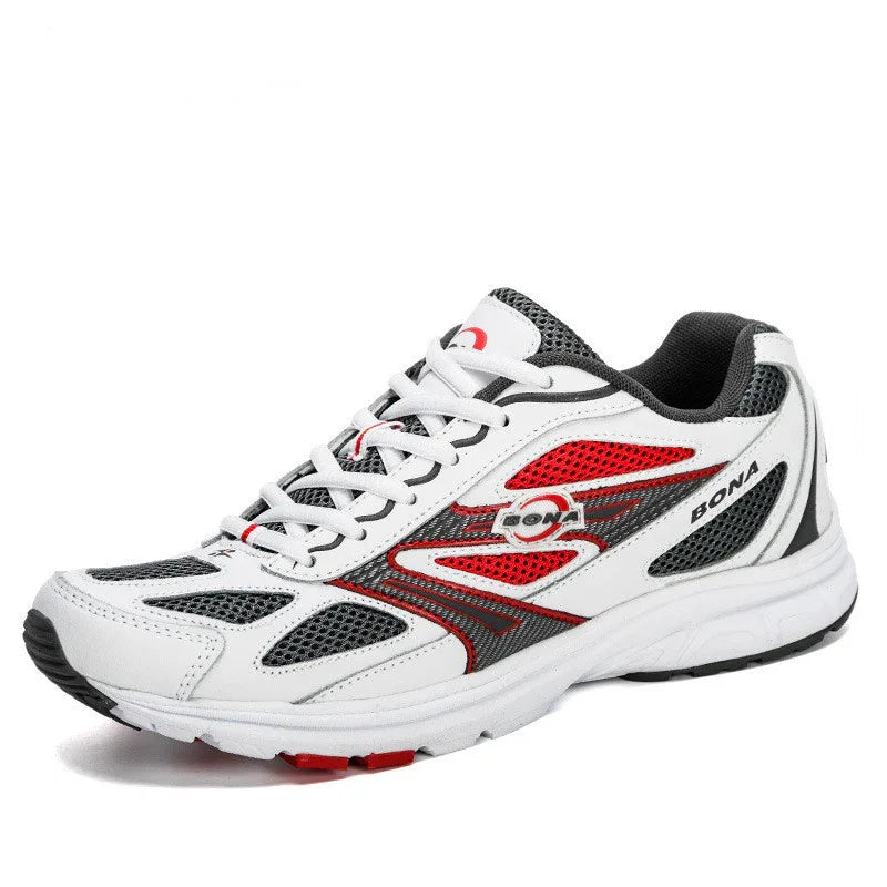 Damen-Laufschuhe Atmungsaktives Obermaterial Outdoor-Gehen Joggen Bequeme Sportschuhe Damen-Sneaker