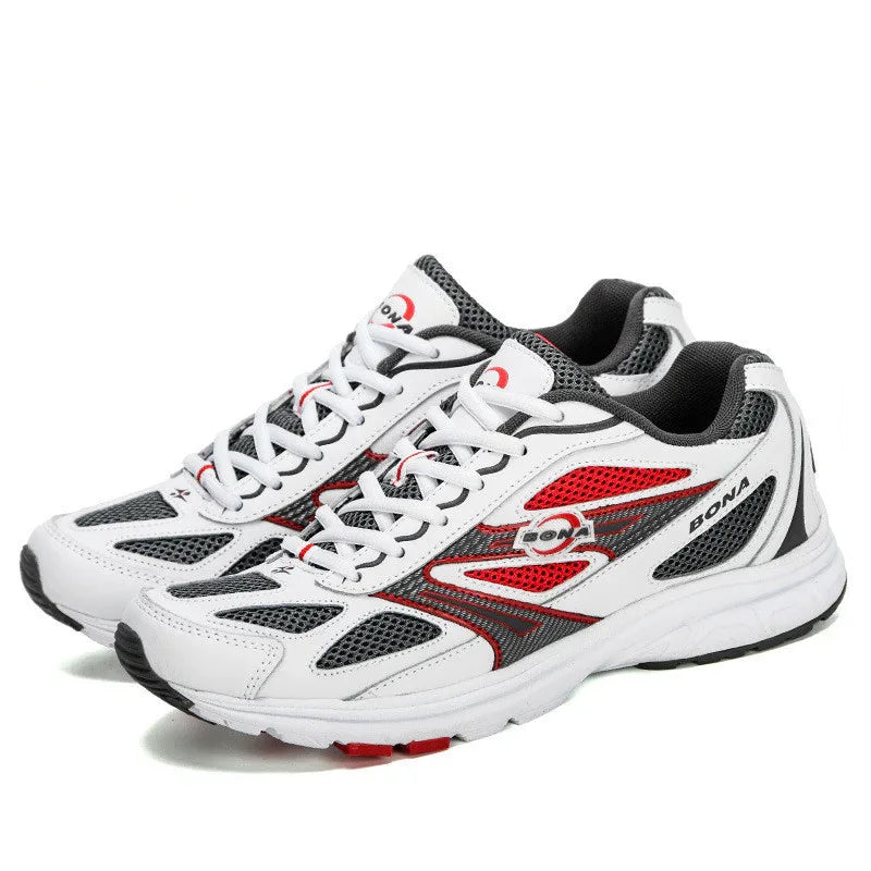 Damen-Laufschuhe Atmungsaktives Obermaterial Outdoor-Gehen Joggen Bequeme Sportschuhe Damen-Sneaker