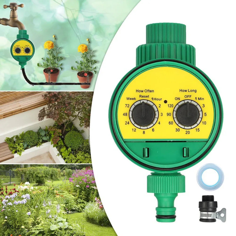 Programmierbarer Gartenbewässerungs-Timer mit LCD-Display, automatischer Bewässerungssteuerung
