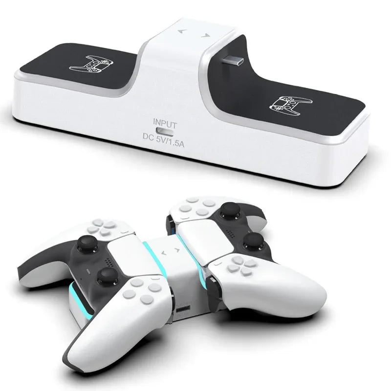 PS5 Controller-Doppelladegerät
