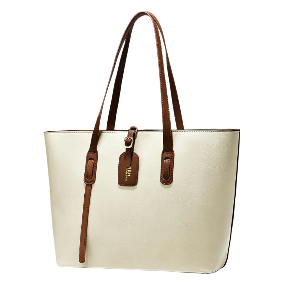 Leder Schulter-Umhängetasche Vielseitige hochwertige Handtasche für Damen