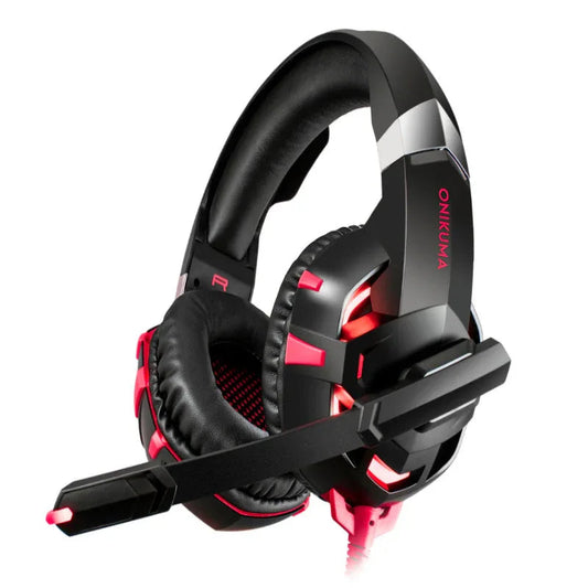 K2PRO Leuchtendes Gaming-Headset für PC Laptop Ps4 Xbox One Nintendo Switch mit Kabel
