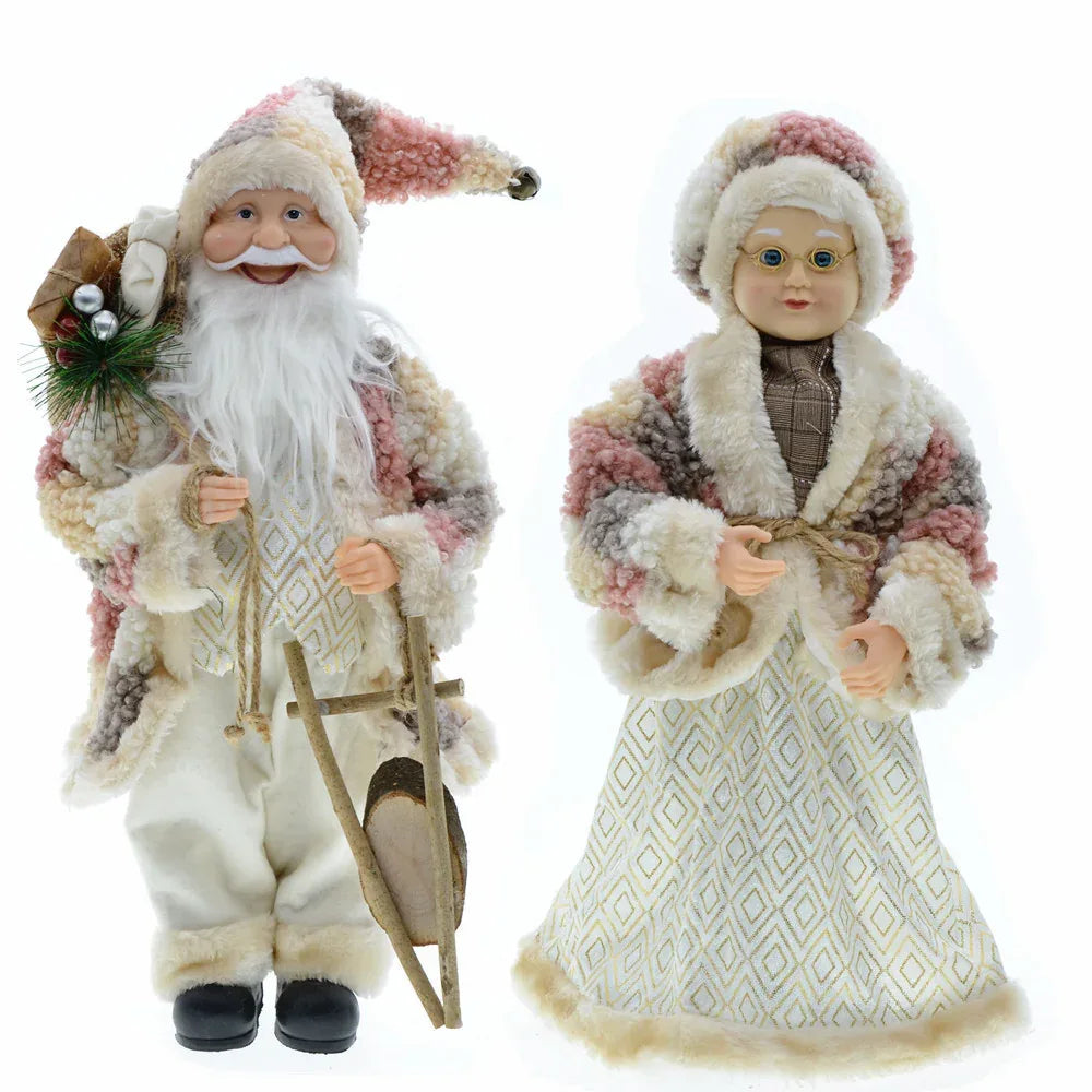 Süße Cartoon-Weihnachtspuppe, 45 cm, Ornamente