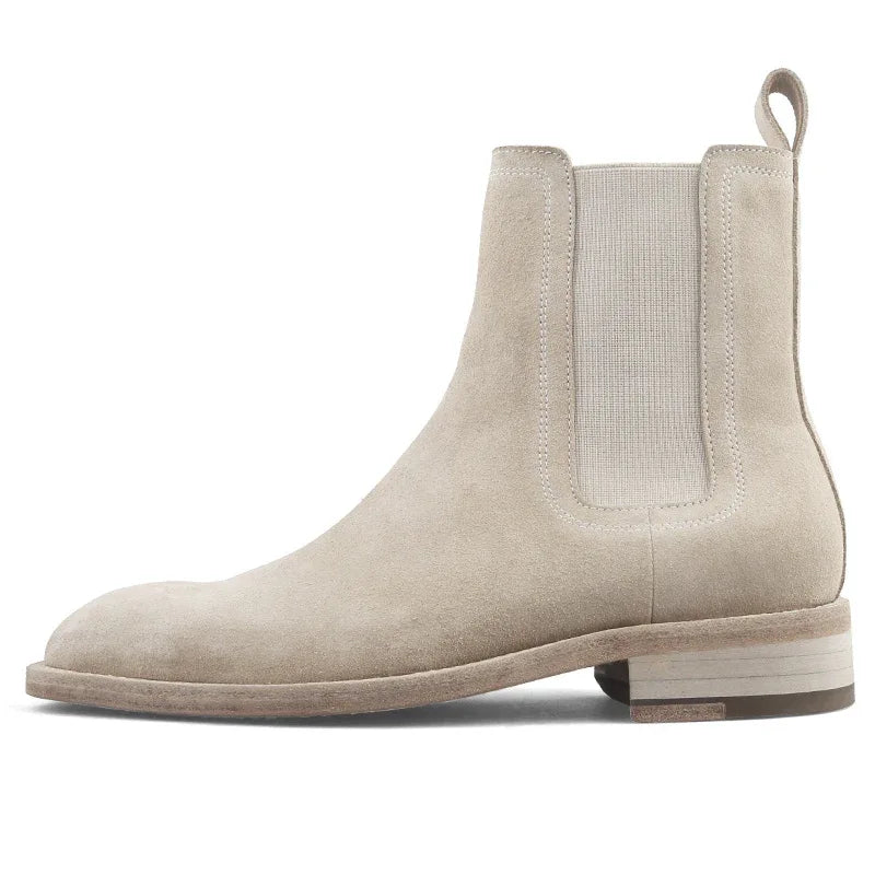 Handgemachte Stiefel Herren Echtleder Retro Schuhe