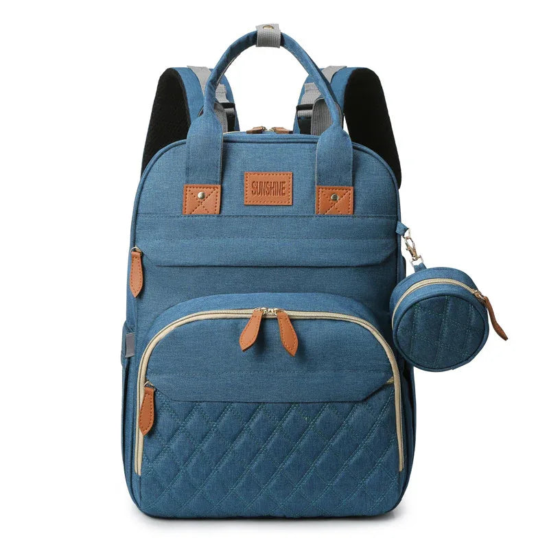 Wickeltasche Multifunktionale Reise-Wasserdichte Junge Mädchen Unisex Tragbare Krippe Rucksack