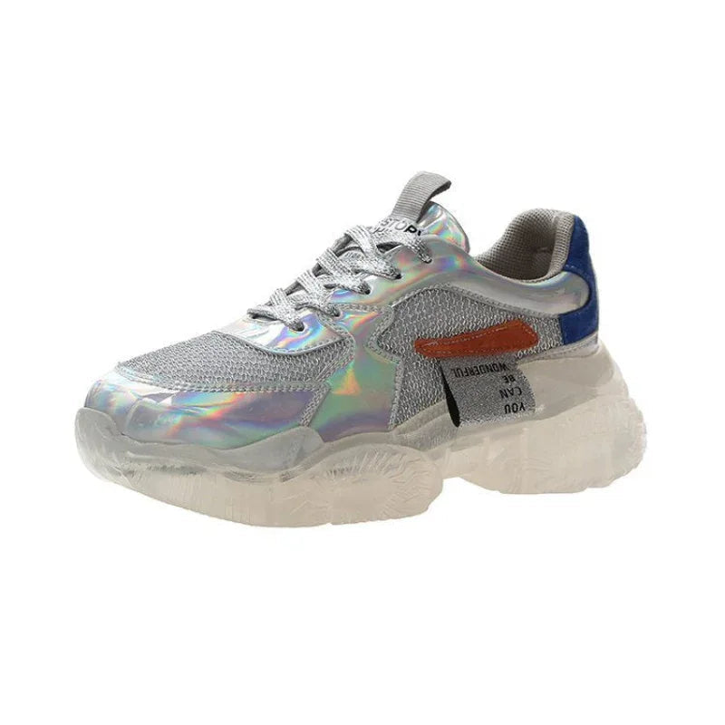 Damen-Sportschuhe aus Kunst-PU
