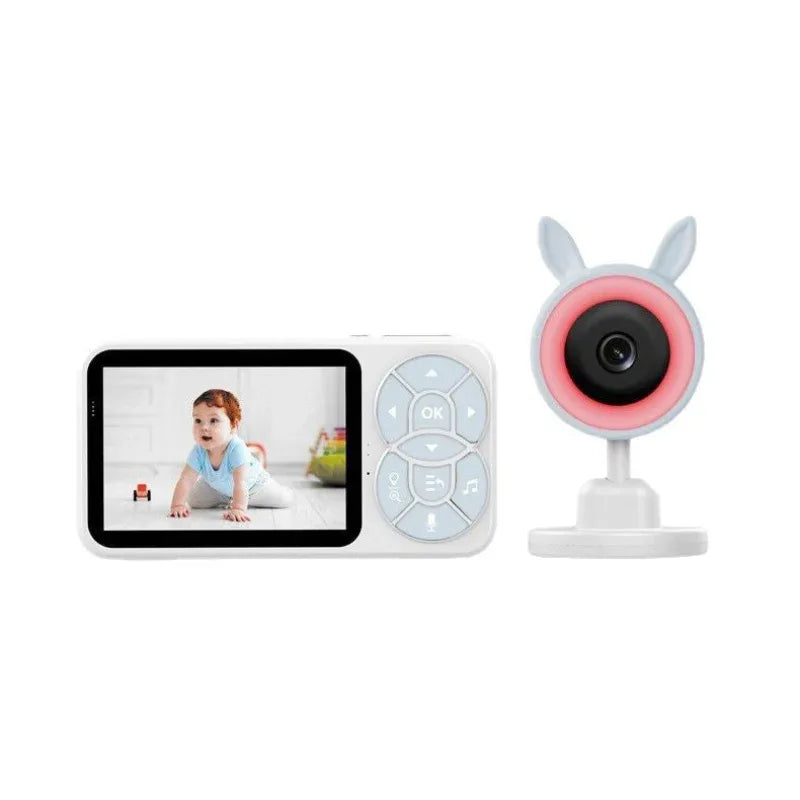 Babyphone mit VOX-Modus Nachtsicht Vollfarbe Licht-Ton-Alarm Intelligente Überwachungskamera