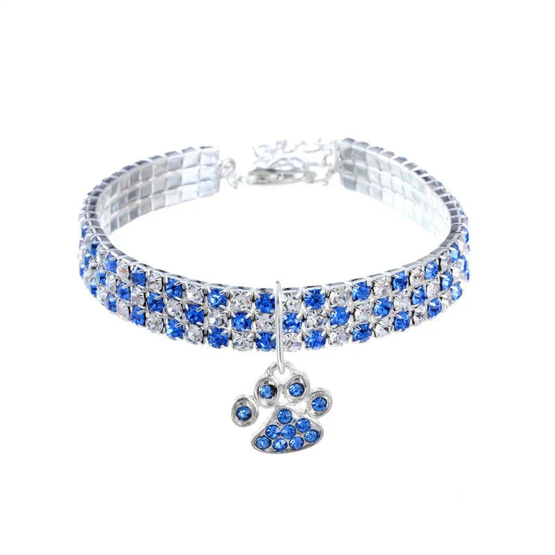 Haustierhalskette mit Diamanten für Katzen und Hunde