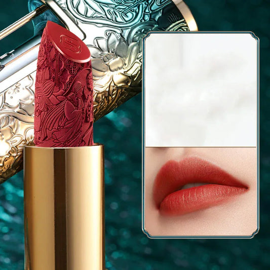 Concentric Lock Lippenstift, geprägtes mattes Finish