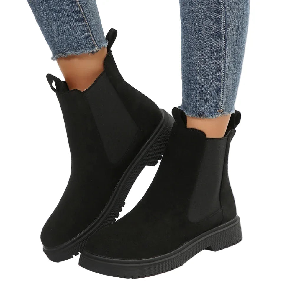 Damen Freizeit Mode Weiche Und Bequeme Outdoor Fashion Boots