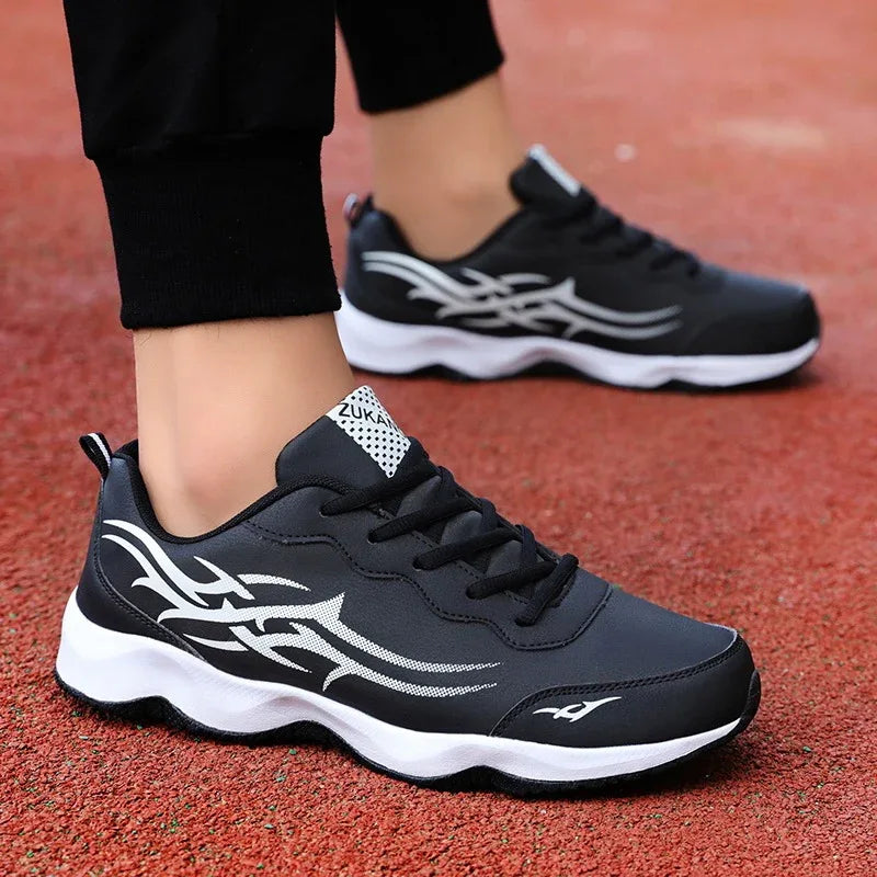 Leichte Fitness-Laufschuhe mit weicher Sohle für Herren