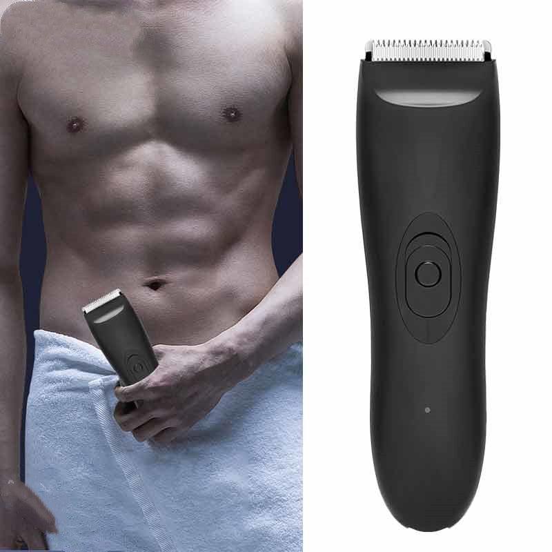 Herren Intimrasierer Wasserdichter, wiederaufladbarer Haarschneider für den ganzen Körper
