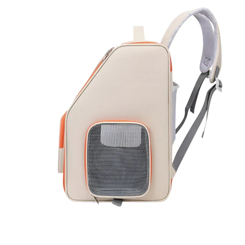 Haustier-Trolley-Tasche Panorama-Modell Große Kapazität Katzen-Hunde-Rucksack