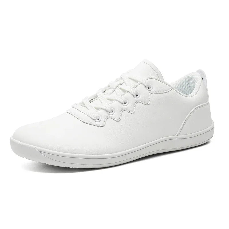 Outdoor-Sneaker, niedriger Schnitt, Schnürverschluss, Lederoberfläche, Freizeitschuhe