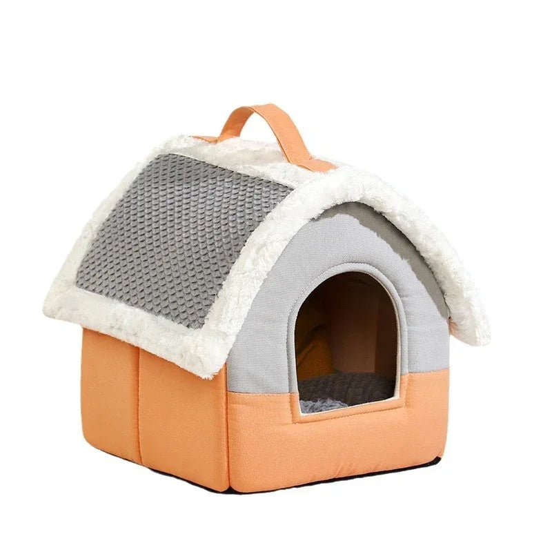 Faltbares Haustier-Katzen-Hundehaus Zwinger Sofa Bett Matte für kleine und mittelgroße Hunde, Katzen und andere Haustiere ähnlicher Größe