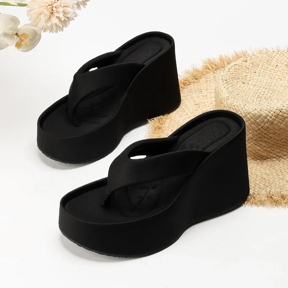 Plateauschuhe Damen Sandalen
