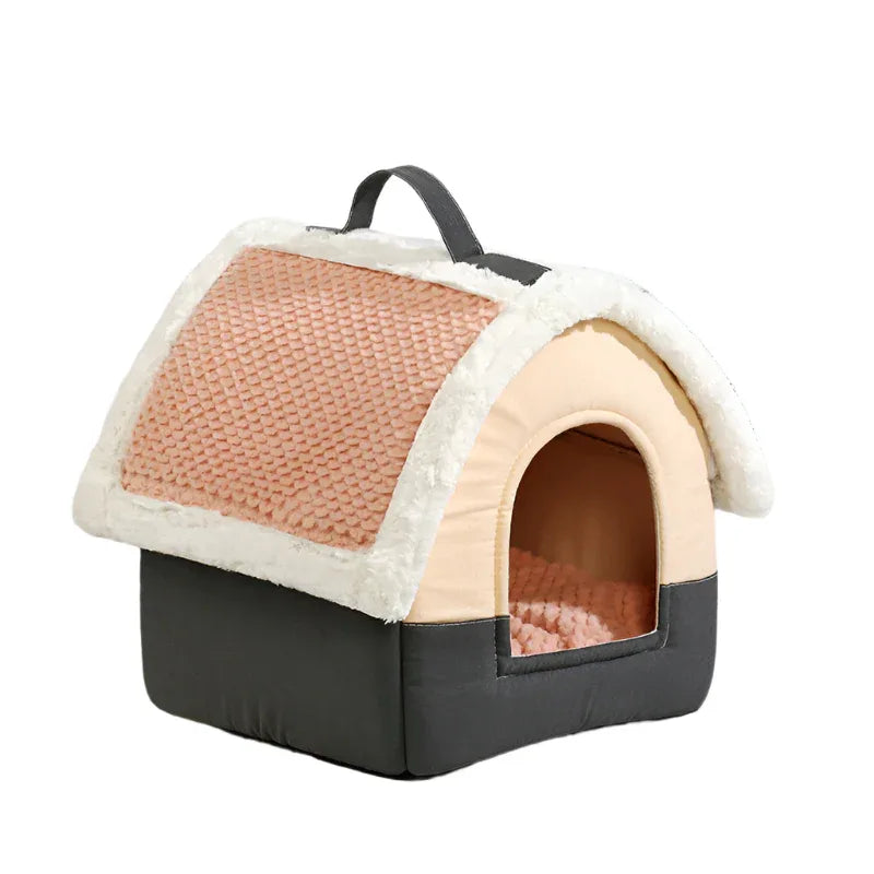 Faltbares Haustier-Katzen-Hundehaus Zwinger Sofa Bett Matte für kleine und mittelgroße Hunde, Katzen und andere Haustiere ähnlicher Größe