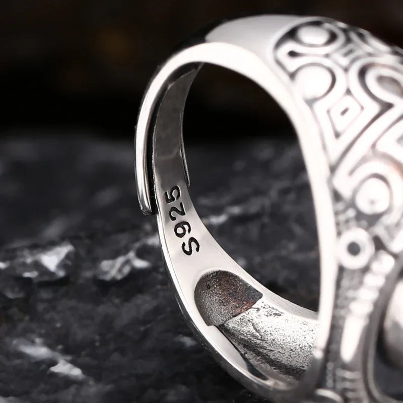 925er Sterling Silber Adlerring