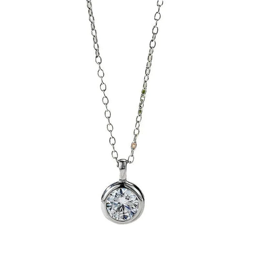 Elegante Halskette aus Sterlingsilber für Damen
