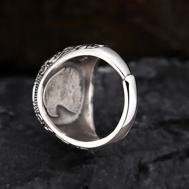 925er Sterling Silber Adlerring