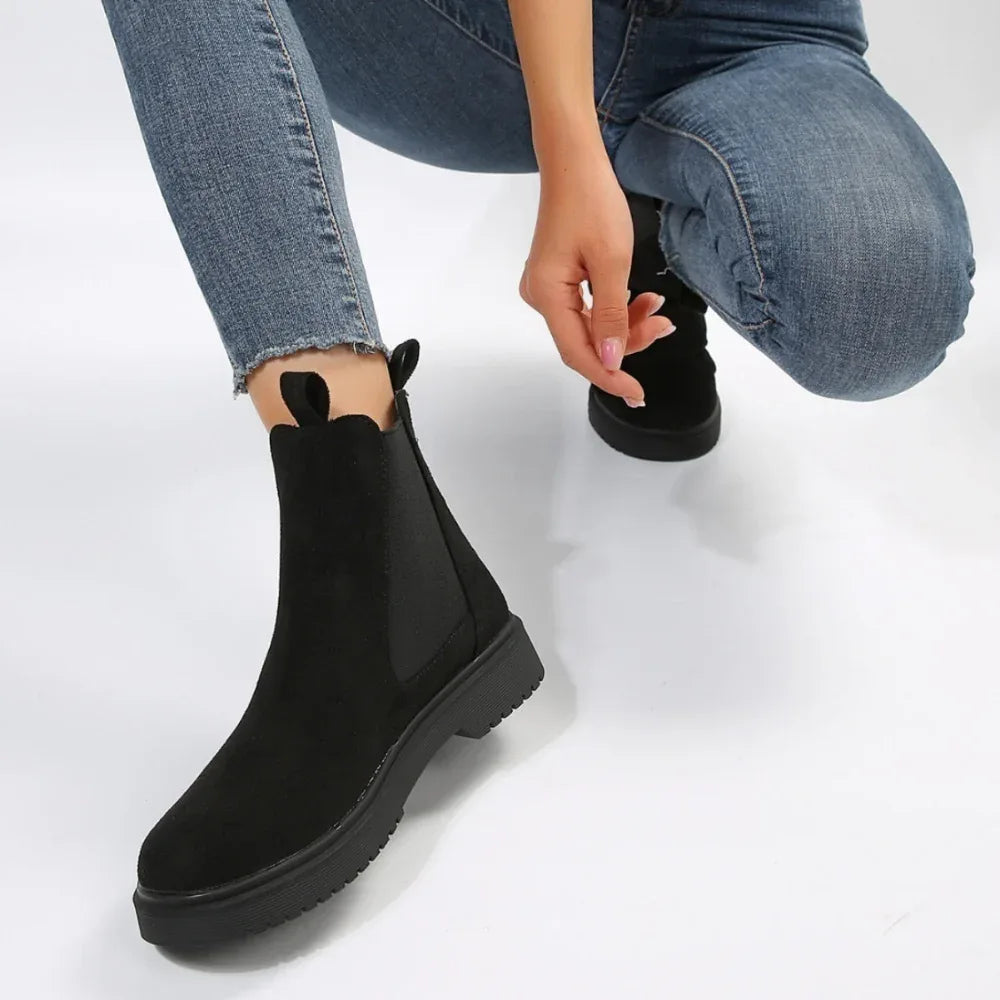 Damen Freizeit Mode Weiche Und Bequeme Outdoor Fashion Boots