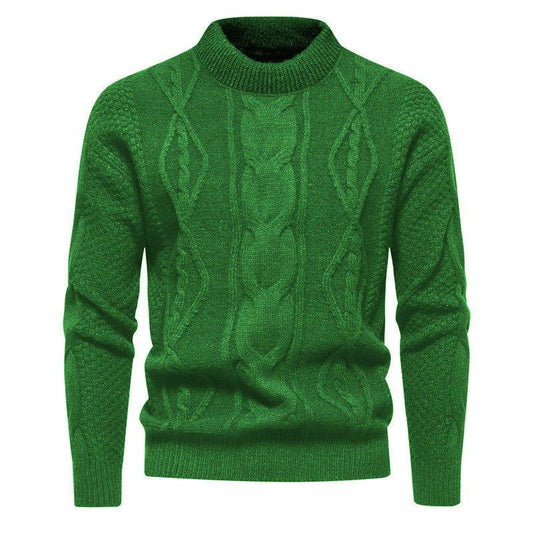 Suéter de otoño e invierno, estilo retro americano, para hombre