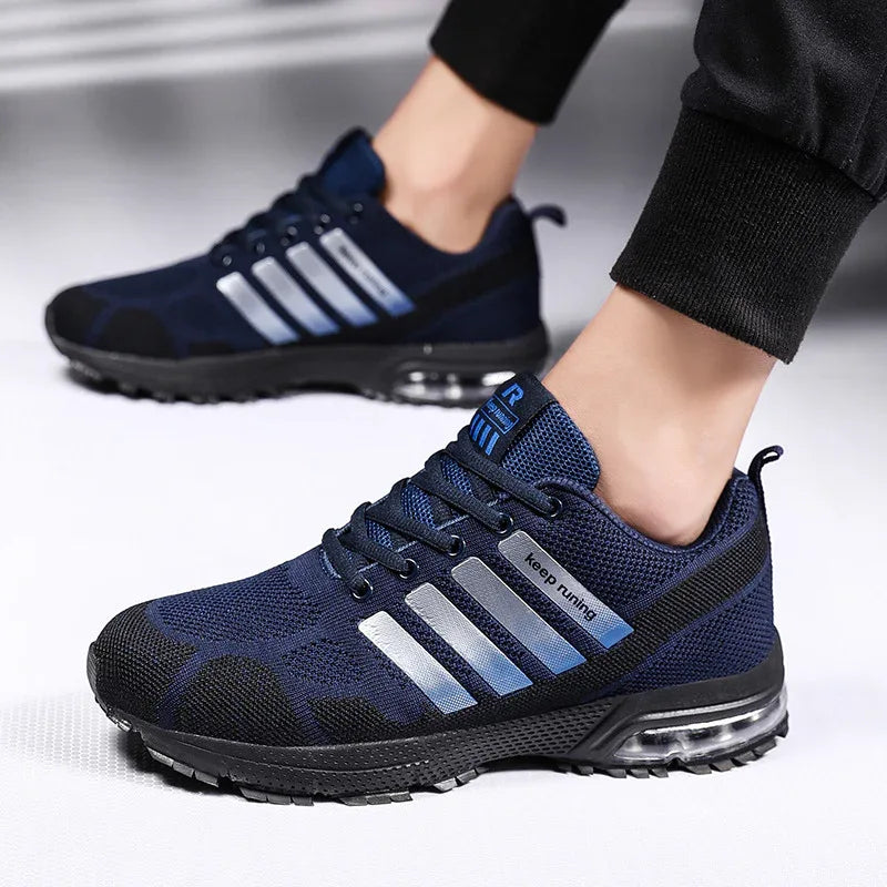 Atmungsaktive Herren-Freizeitschuhe Gewebte Fitness-Sportschuhe Laufschuhe