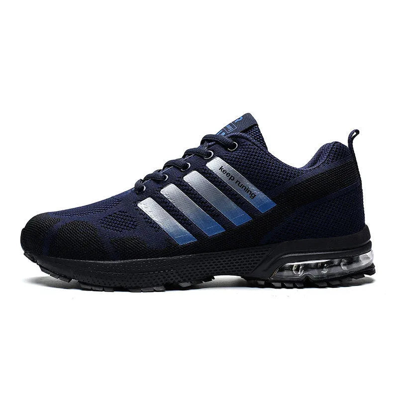 Atmungsaktive Herren-Freizeitschuhe Gewebte Fitness-Sportschuhe Laufschuhe