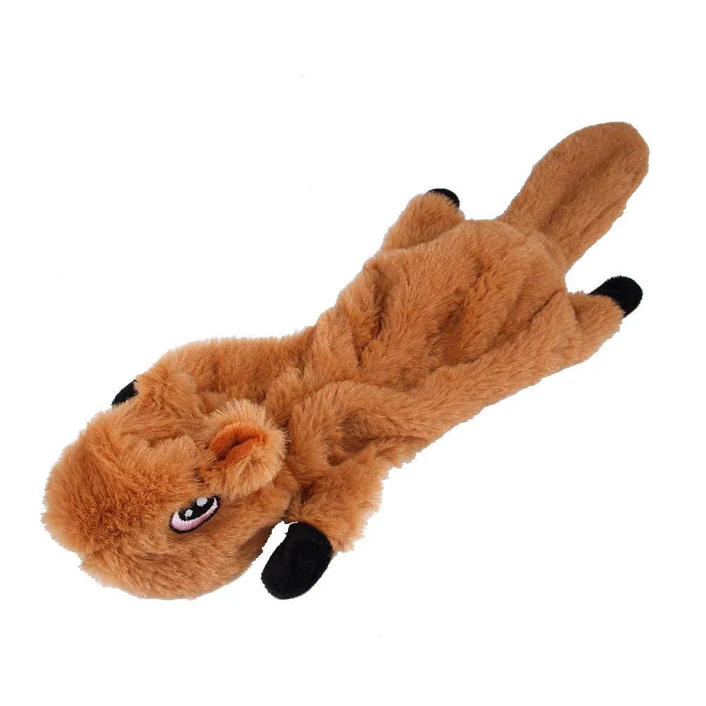 Beißfeste, sprachfähige Plüschfüchse, Eichhörnchen, Wölfe, Hundekauspielzeug, Haustierbedarf
