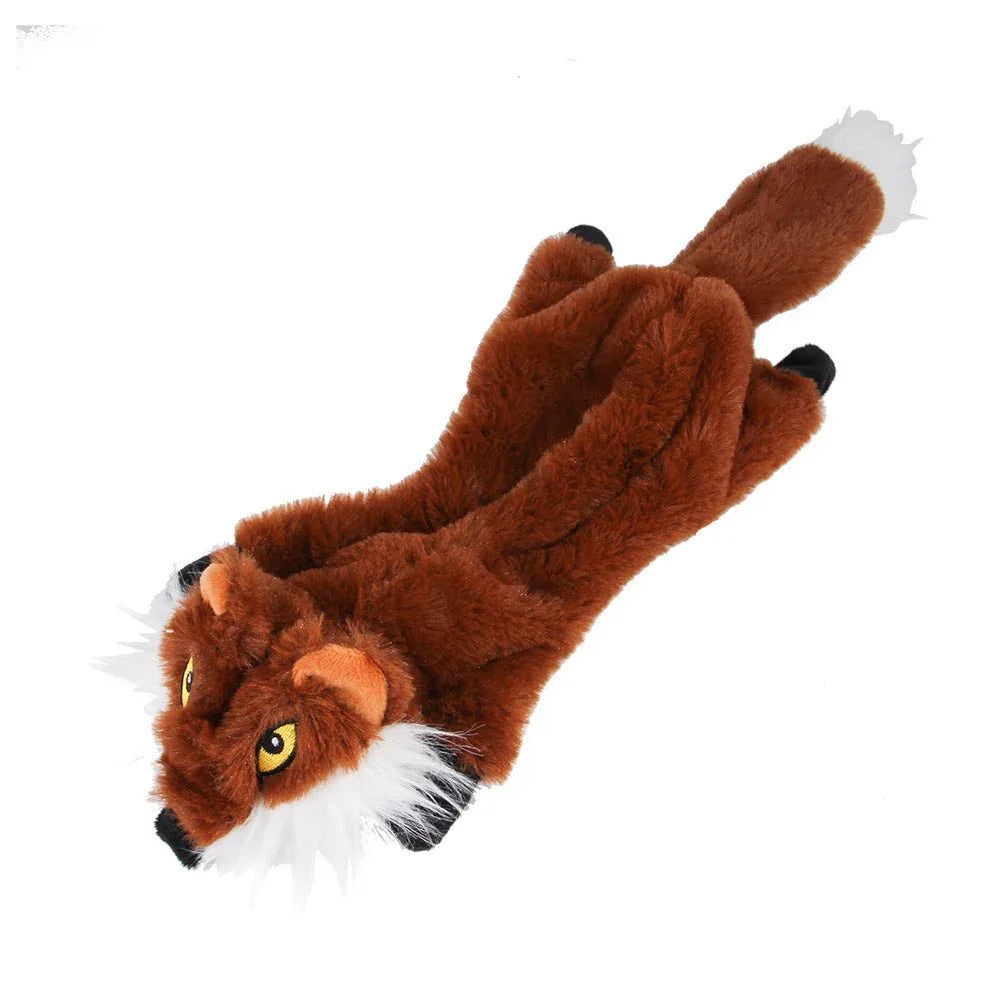 Beißfeste, sprachfähige Plüschfüchse, Eichhörnchen, Wölfe, Hundekauspielzeug, Haustierbedarf