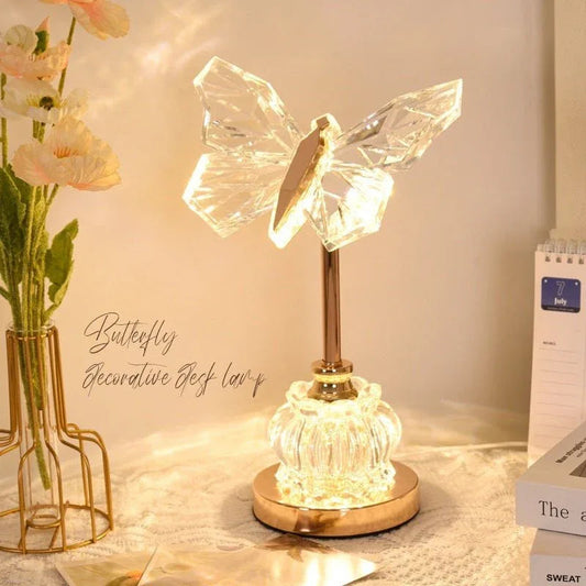 Schmetterling Tischlampe Schlafzimmer Nachttisch Kreative Stimmungsleuchte