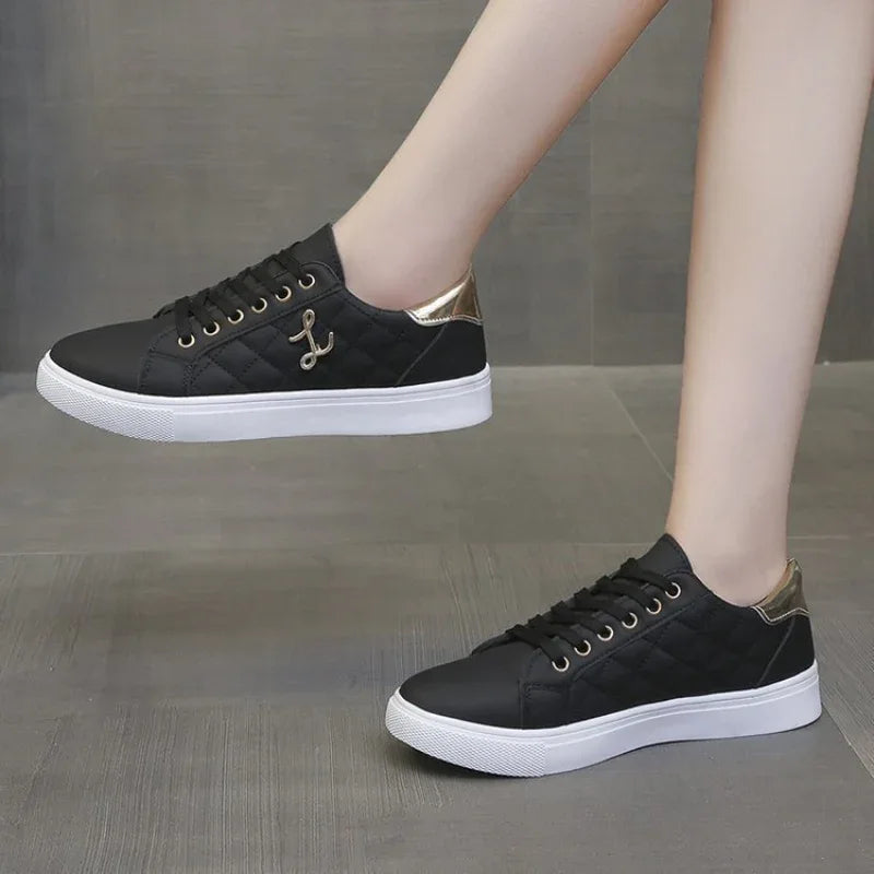 Atmungsaktive Sneaker, vielseitige, trendige sportliche Freizeitschuhe für Damen